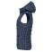 Chaleco acolchado reciclado mujer Idaho Vest Ladies. Color fog blue.
