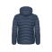 Plumífero con capucha reciclado mujer Idaho Ladies. Color fog blue.