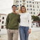 Sudadera reciclada unisex Miami Roundneck. .