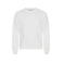 Sudadera reciclada unisex Miami Roundneck. Color blanco roto.
