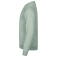 Sudadera reciclada unisex Miami Roundneck. Color verde pastel.
