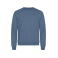 Sudadera reciclada unisex Miami Roundneck. Color azul metal.