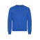 Sudadera reciclada unisex Miami Roundneck. Color azul real.