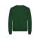 Sudadera reciclada unisex Miami Roundneck. Color verde botella.