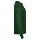 Sudadera reciclada unisex Miami Roundneck. Color verde botella.