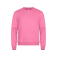 Sudadera reciclada unisex Miami Roundneck. Color rosa bright pink.