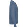 Sudadera reciclada unisex Miami Roundneck. Color azul metal.