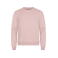 Sudadera reciclada unisex Miami Roundneck. Color rosa pastel.