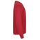 Sudadera reciclada unisex Miami Roundneck. Color rojo.