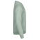 Sudadera reciclada unisex Miami Roundneck. Color verde pastel.