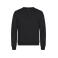 Sudadera reciclada unisex Miami Roundneck. Color negro.