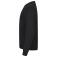 Sudadera reciclada unisex Miami Roundneck. Color negro.