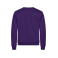 Sudadera reciclada unisex Miami Roundneck. Color lila brillante.