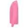 Sudadera reciclada unisex Miami Roundneck. Color rosa bright pink.