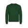 Sudadera reciclada unisex Miami Roundneck. Color verde botella.