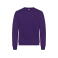 Sudadera reciclada unisex Miami Roundneck. Color lila brillante.