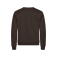 Sudadera reciclada unisex Miami Roundneck. Color darkmocca.