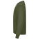 Sudadera reciclada unisex Miami Roundneck. Color verde militar.