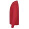 Sudadera reciclada unisex Miami Roundneck. Color rojo.