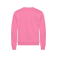 Sudadera reciclada unisex Miami Roundneck. Color rosa bright pink.