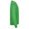 Sudadera reciclada unisex Miami Roundneck. Color verde manzana.