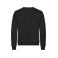 Sudadera reciclada unisex Miami Roundneck. Color negro.