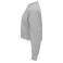 Sudadera cropped reciclada mujer Miami Cropped. Color gris marengo.