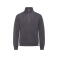 Sudadera media cremallera reciclada unisex Miami Half Zip. Color gris metal.