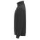 Sudadera media cremallera reciclada unisex Miami Half Zip. Color negro.
