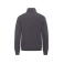 Sudadera media cremallera reciclada unisex Miami Half Zip. Color gris metal.