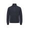 Sudadera media cremallera reciclada unisex Miami Half Zip. Color azul oscuro.