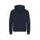 Sudadera capucha y cremallera reciclada unisex Miami Hoody FZ. Color azul oscuro.