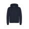 Sudadera capucha y cremallera reciclada unisex Miami Hoody FZ. Color azul oscuro.