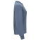Sudadera reciclada mujer Miami PRO Roundneck Ladies. Color azul metal.