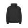 Sudadera capucha y cremallera reciclada unisex Miami PRO Hoody Full Zip. Color negro.