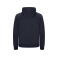 Sudadera capucha y cremallera reciclada unisex Miami PRO Hoody Full Zip. Color azul oscuro.