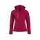Chaqueta softshell con capucha mujer Milford Jacket Ladies. Color rojo.