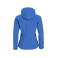 Chaqueta softshell con capucha mujer Milford Jacket Ladies. Color azul real.
