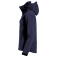 Chaqueta softshell con capucha mujer Milford Jacket Ladies. Color azul oscuro.