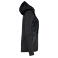 Chaqueta de invierno con capucha mujer Utah Ladies. Color negro.