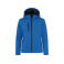 Chaqueta softshell con capucha mujer Padded Ladies. Color azul real.