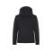Chaqueta softshell con capucha mujer Padded Ladies. Color negro.