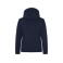 Chaqueta softshell con capucha mujer Padded Ladies. Color azul oscuro.