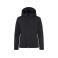 Chaqueta softshell con capucha mujer Padded Ladies. Color negro.