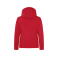 Chaqueta softshell con capucha mujer Padded Ladies. Color rojo.