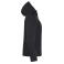 Chaqueta softshell con capucha mujer Padded Ladies. Color negro.