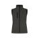 Chaleco softshell mujer Padded Ladies. Color gris oscuro.