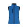 Chaleco softshell mujer Padded Ladies. Color azul real.