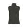 Chaleco softshell mujer Padded Ladies. Color gris oscuro.