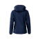 Chaqueta acolchada con capucha mujer Kingslake Ladies. Color azul oscuro.